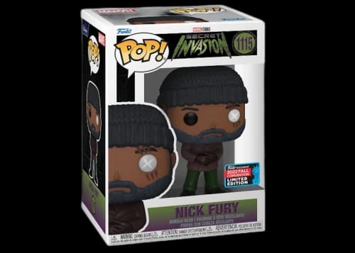 Funko Pop! Marvel Studios Secret Invasion Nick Fury 2022 Fall Convention Exclusive Figure #1115