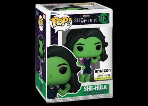 Funko Pop! Marvel Studios She-Hulk GITD Amazon Exclusive Figure #1126