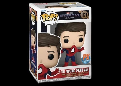 Funko Pop! Marvel Studios Spider-Man No Way Home The Amazing Spider-Man PX Previews Exclusive Figure #1171