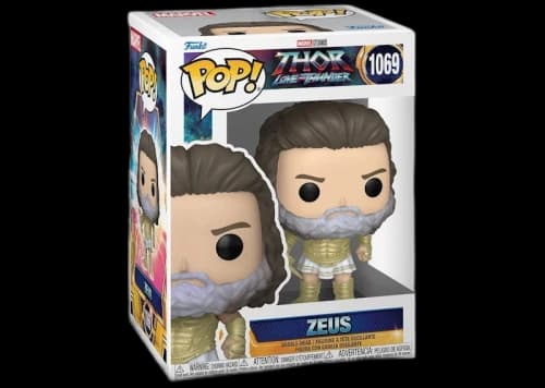 Funko Pop! Marvel Studios Thor Love and Thunder Zeus Figure #1069