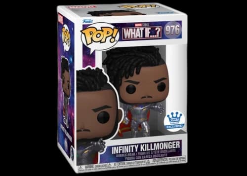 Funko Pop! Marvel Studios What If...? Infinity Killmonger Figure #976