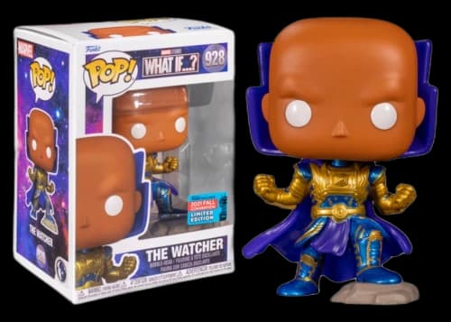 Funko Pop! Marvel Studios What If...? The Watcher 2021 Fall Convention Exclusive Figure #928