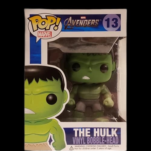 Funko Pop! Marvel The Avengers The Hulk Bobble-Head Figure #13