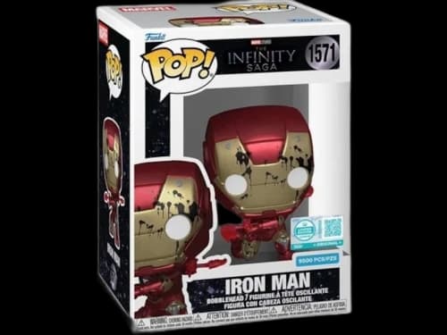 Funko Pop! Marvel The Infinity Saga Iron Man Entertainment Earth Exclusive of 9500 Figure #1571