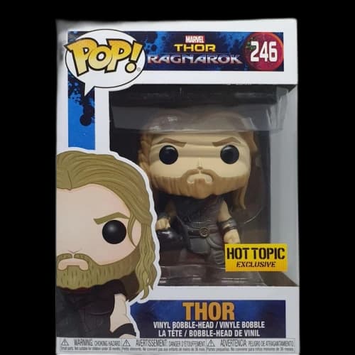 Funko Pop! Marvel Thor Ragnarok Thor Hot Topic Exclusive Bobble-Head Figure #246