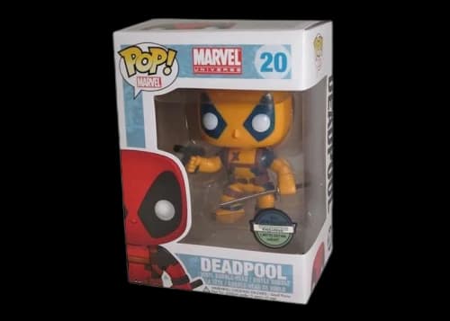 Funko Pop! Marvel Universe Deadpool Orange Convention Exclusive Figure #20