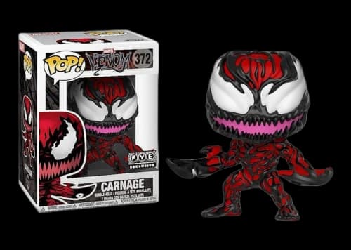 Funko Pop! Marvel Venom Carnage FYE Exclusive Bobble-Head #372