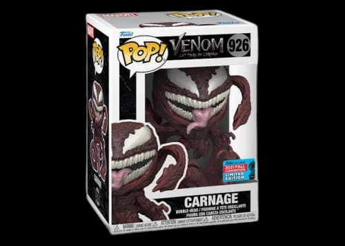 Funko Pop! Marvel Venom Let There Be Carnage: Carnage 2021 Fall Convention Exclusive Figure #926