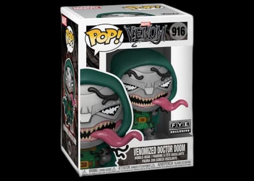 Funko Pop! Marvel Venom Venomized Doctor Doom FYE Exclusive Figure #916