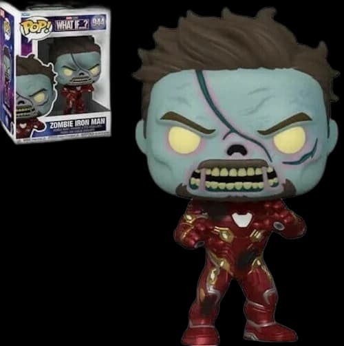 Funko Pop! Marvel: What If...? Zombie Iron Man Figure #944