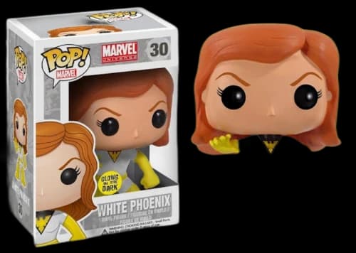 Funko Pop! Marvel White Phoenix (Glow) Conquest Comics Exclusive Figure #30