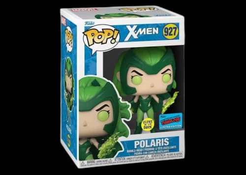 Funko Pop! Marvel X-Men Polaris GITD 2021 NYCC Exclusive Figure #927
