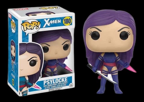 Funko Pop! Marvel X-Men Psylocke Bobble-Head #180