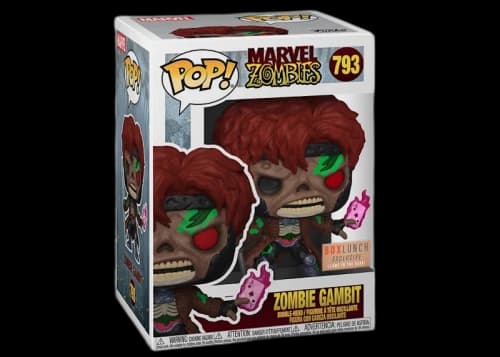 Funko Pop! Marvel Zombies Zombie Gambit Box Lunch Exclusive Figure #793