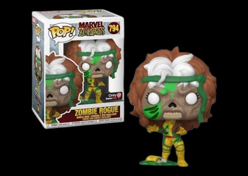 Funko Pop! Marvel Zombies Zombie Rogue GameStop Exclusive Figure #794