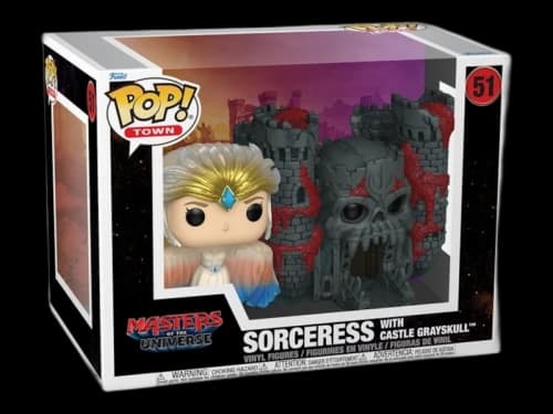 Funko Pop! Masters of the Universe Sorceress with Castle Grayskull (Live Action) Figure #51