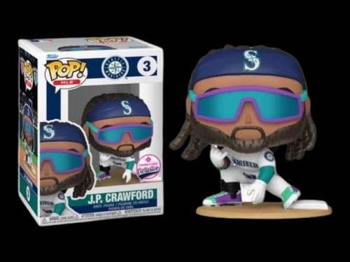 Funko Pop! MLB Seattle Mainers J.P. Crawford T-Mobile Park Exclusive Figure #3