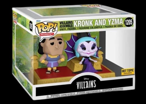 Funko Pop! Moment Disney Villains Assemble: Kronk and Yzma Hot Topic Exclusive Figure #1205