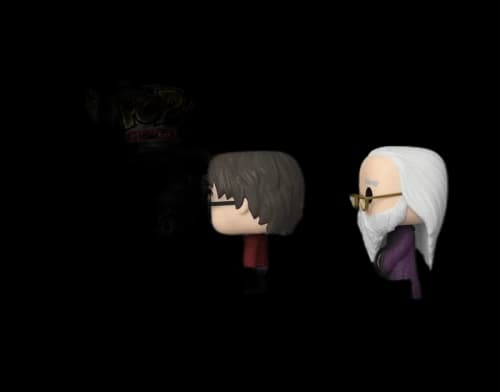 Funko Pop! Moment Harry Potter: Harry Potter & Albus Dumbledore With The Mirror Of Erised Funko Exclusive Figure #145