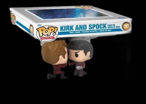 Funko Pop! Moment Star Trek The Wrath Of Khan Kirk and Spock From The Wrath Of Khan Target Con 2022 Exclusive Figure #1197
