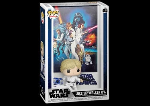 Funko Pop! Movie Posters Star Wars Luke Skywalker with R2-D2 Figure #02
