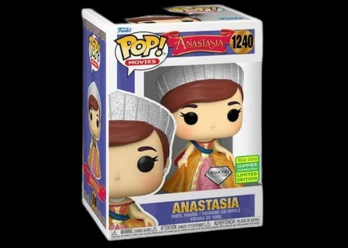 Funko Pop! Movies Anastasia Diamond Collection 2022 Summer Convention Exclusive Figure #1240