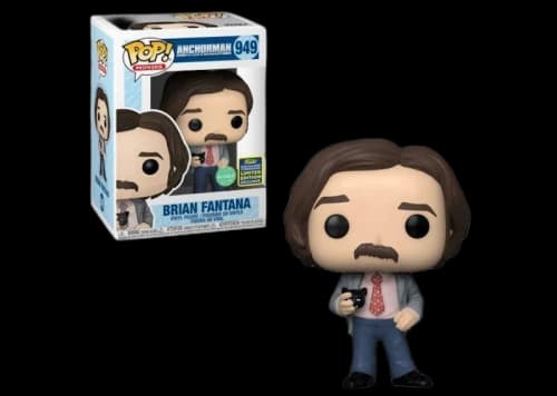 Funko Pop! Movies Anchorman Brian Fantana Scented 2020 Summer Convention Exclusive Figure #949
