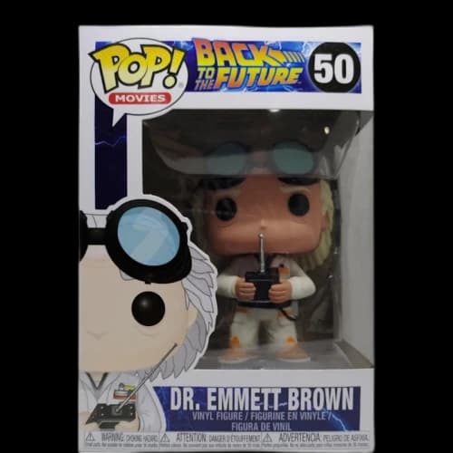 Funko Pop! Movies Back to the Future Dr. Emmett Brown Figure #50
