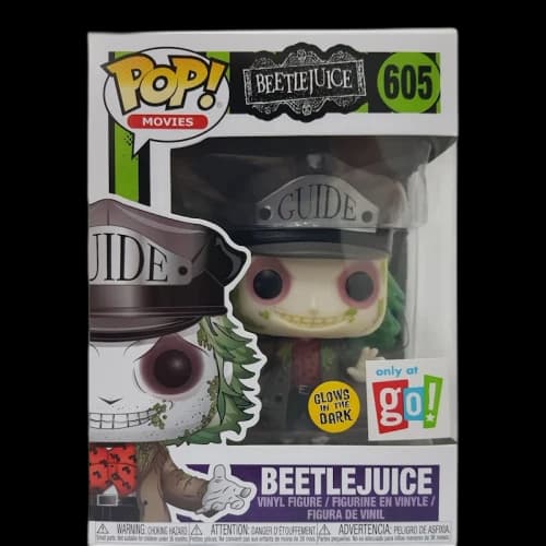 Funko Pop! Movies Beetlejuice (Glow) Go! Exclusive Figure #605