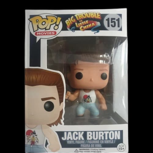 Funko Pop! Movies Big Trouble in Little China Jack Burton Figure #151