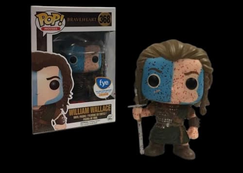 Funko Pop! Movies Braveheart William Wallace (Bloody) F.Y.E Exclusive Figure #368