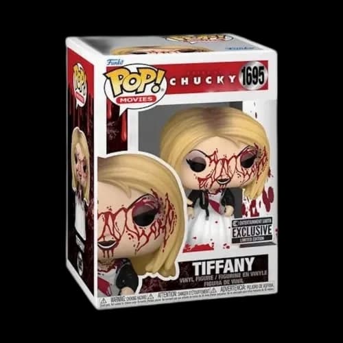Funko Pop! Movies: Bride of Chucky Tiffany (Bloody) (Entertainment Earth) Figure #1695