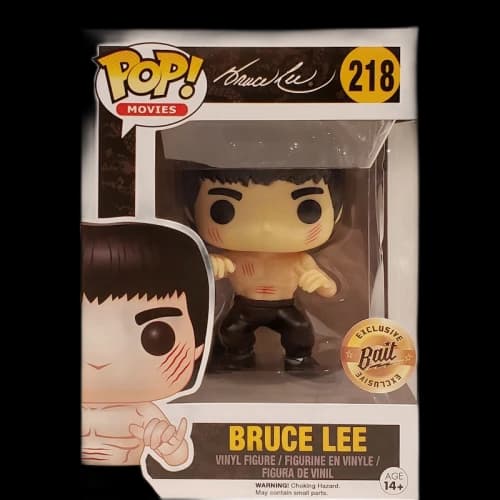 Funko Pop! Movies Bruce Lee Enter The Dragon Bait Exclusive Figure #218