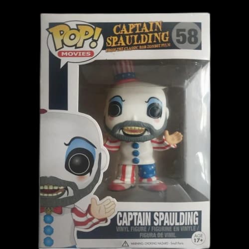 Funko Pop! Movies Captain Spaulding from the Classic Rob Zombie Film Captain Spaulding Figure #58