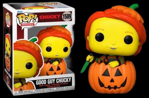 Funko Pop! Movies: Chucky Good Guy Chucky (Blacklight) Figure #1589