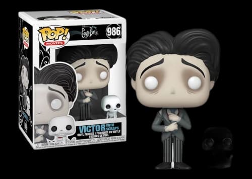 Funko Pop! Movies Corpse Bride Victor with Scraps Figure #986