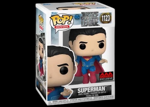 Funko Pop! Movies DC Justice League Superman AAA Anime Exclusive Figure #1123