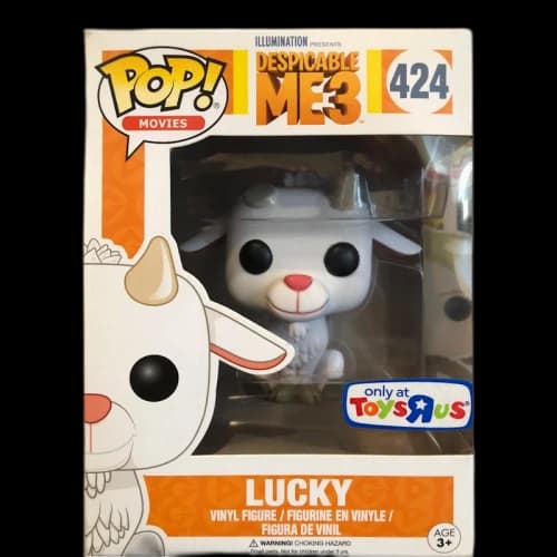 Funko Pop! Movies Despicable Me 3 Lucky Toys R Us Exclusive Figure #424