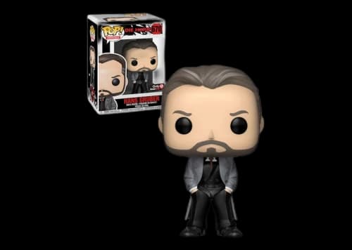 Funko Pop! Movies Die Hard Hans Gruber Trenchcoat GameStop Exclusive Figure #670
