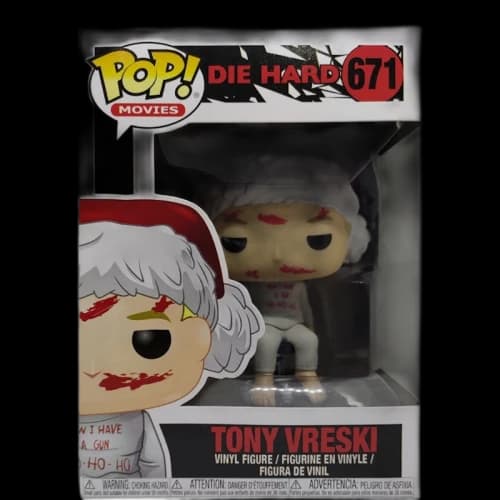 Funko Pop! Movies Die Hard Tony Vreski Figure #671
