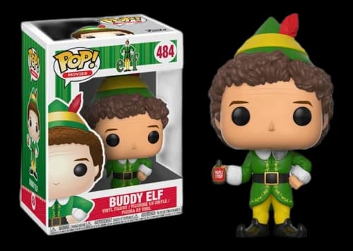 Funko Pop! Movies Elf the Movie Buddy Elf Holding Syrup Bottle Figure #484