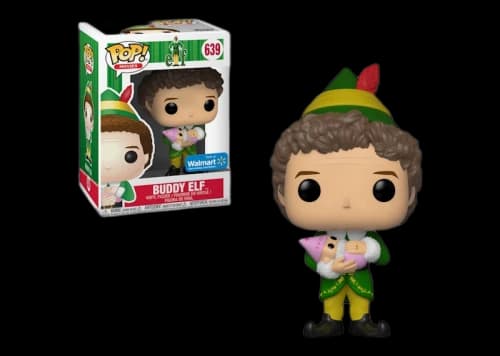 Funko Pop! Movies Elf the Movie Buddy the Elf Holding Baby Walmart Exclusive Figure #639
