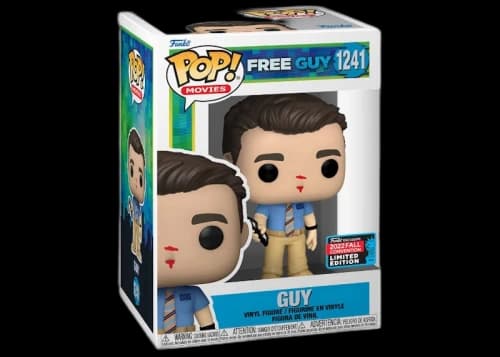 Funko Pop! Movies Free Guy (Guy) 2022 Fall Convention Exclusive Figure #1241