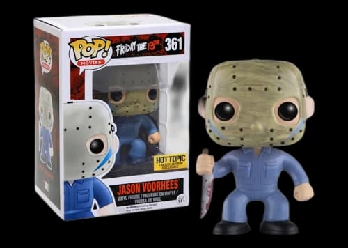 Funko Pop! Movies Friday the 13th Jason Voorhees Blue Jumpsuit Hot Topic Exclusive Figure #361