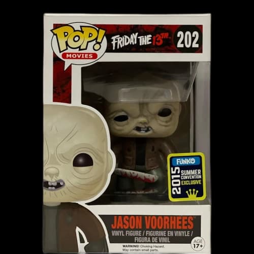 Funko Pop! Movies Friday The 13th Jason Voorhees (Unmasked) Summer Convention Figure #202