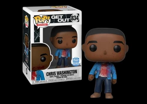 Funko Pop! Movies Get Out Chris Washington Bloody Funko Exclusive Figure #834