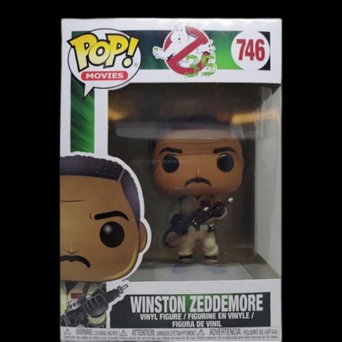 Funko Pop! Movies Ghost Busters Winston Zeddemore Figure #746