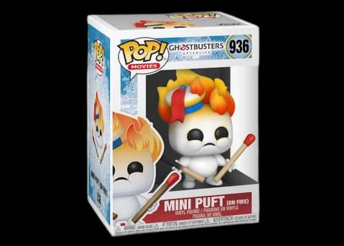 Funko Pop! Movies Ghostbusters Afterlife Mini Puft (On Fire) Figure #936