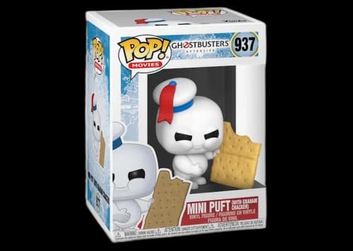 Funko Pop! Movies Ghostbusters Afterlife Mini Puft (With Graham Crackers) Figure #937