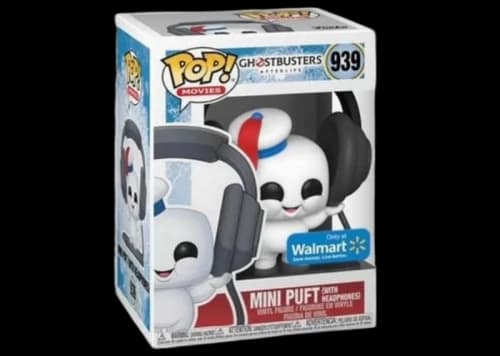Funko Pop! Movies Ghostbusters Afterlife Mini Puft (With Headphones) Walmart Exclusive Figure #939